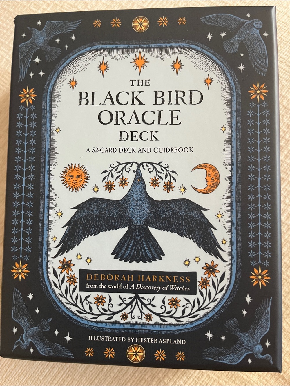 Deborah Harkness The Black Bird Oracle Deck - Black